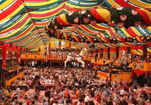 Oktoberfest tent