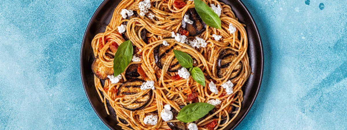 Five Sicilian Food Dishes, pasta alla norma
