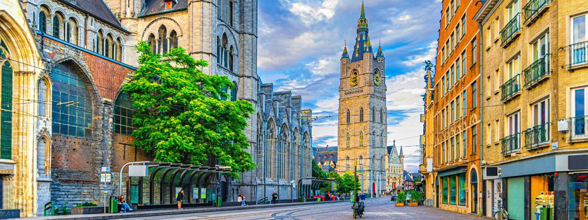 6 Reasons to Include Ghent, Belgium on Your Travels - Belfry of Ghent with Saint Nicholas church at left