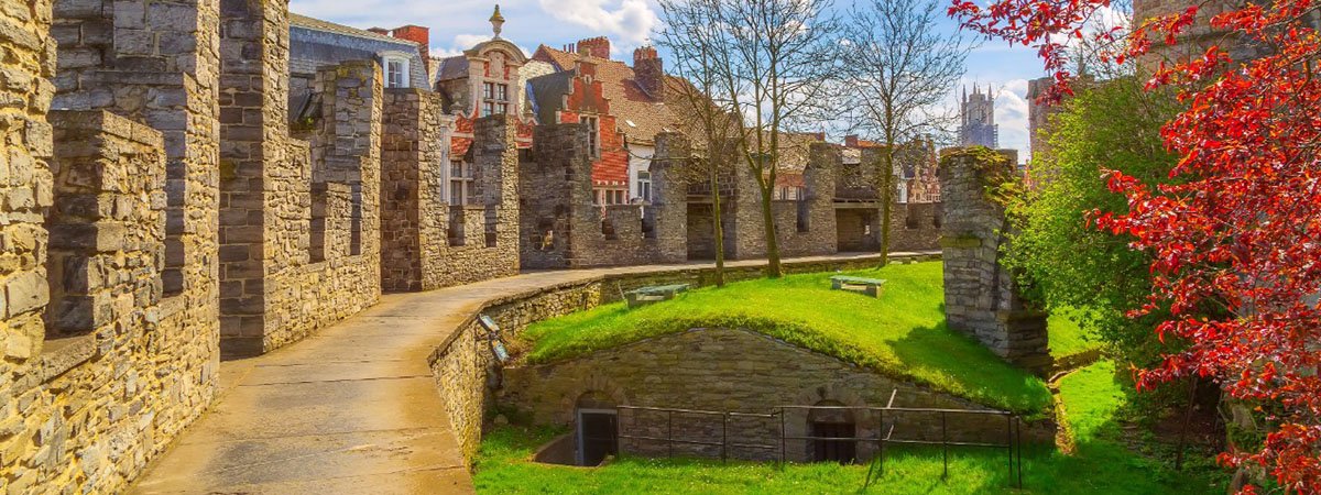 6 Reasons to Include Ghent, Belgium on Your Travels - Castle of the Counts Interior Grounds