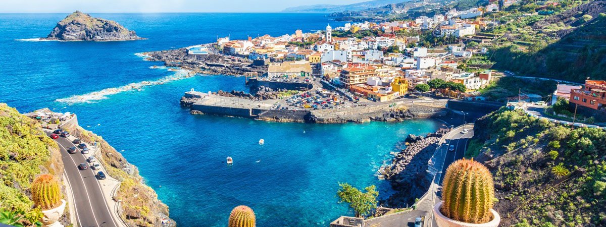 5 Winter Destinations - Looking down on Garachico, Tenerife