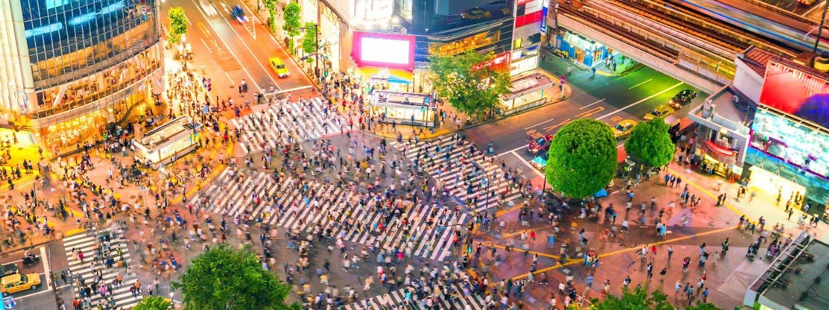 Shibuya Street Crossing Tokyo