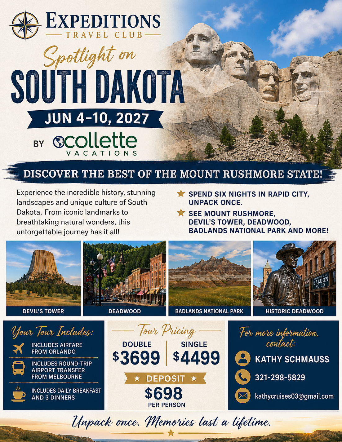 South Dakota Tour with Collette Jun 2027