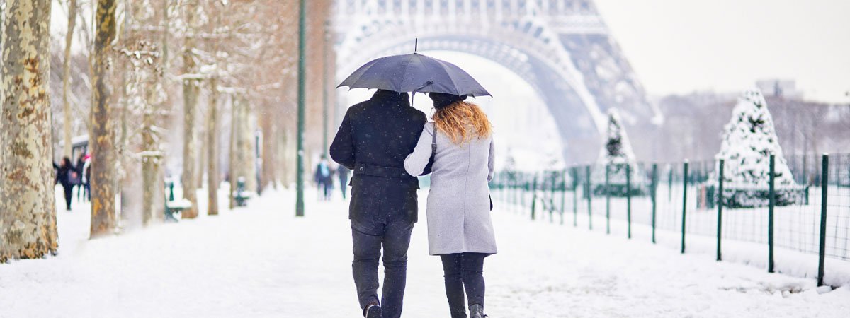 France Christmas markets – Paris with snow France Christmas markets - Paris with snow